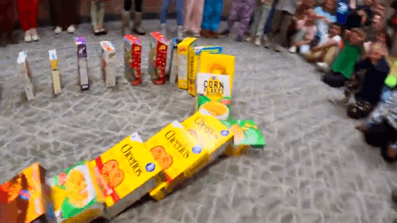 Lift Up Cereal Box Challenge - Aspen Elementary